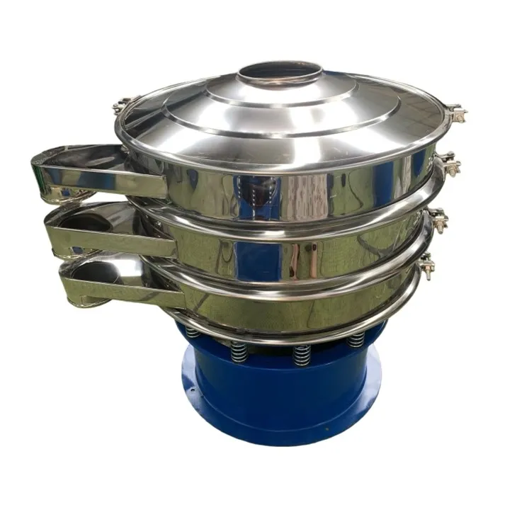 800mm 2 Layer Sieve Deck Vibrating Sieve Sieving Pollen And Sieving Liquid
