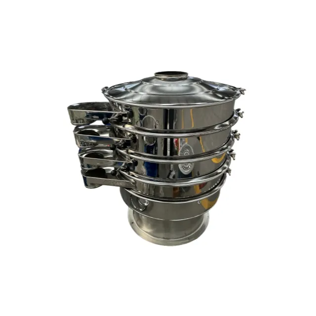 800mm 3Layer Sieve Rotary Vibrating Sieve Sifting Grading